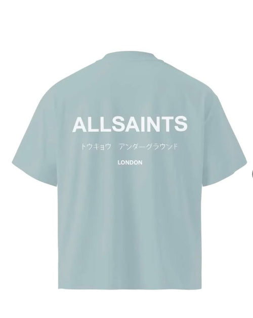 PLAYERA ALLSAINTS LONDON UNDERGROUN AZUL